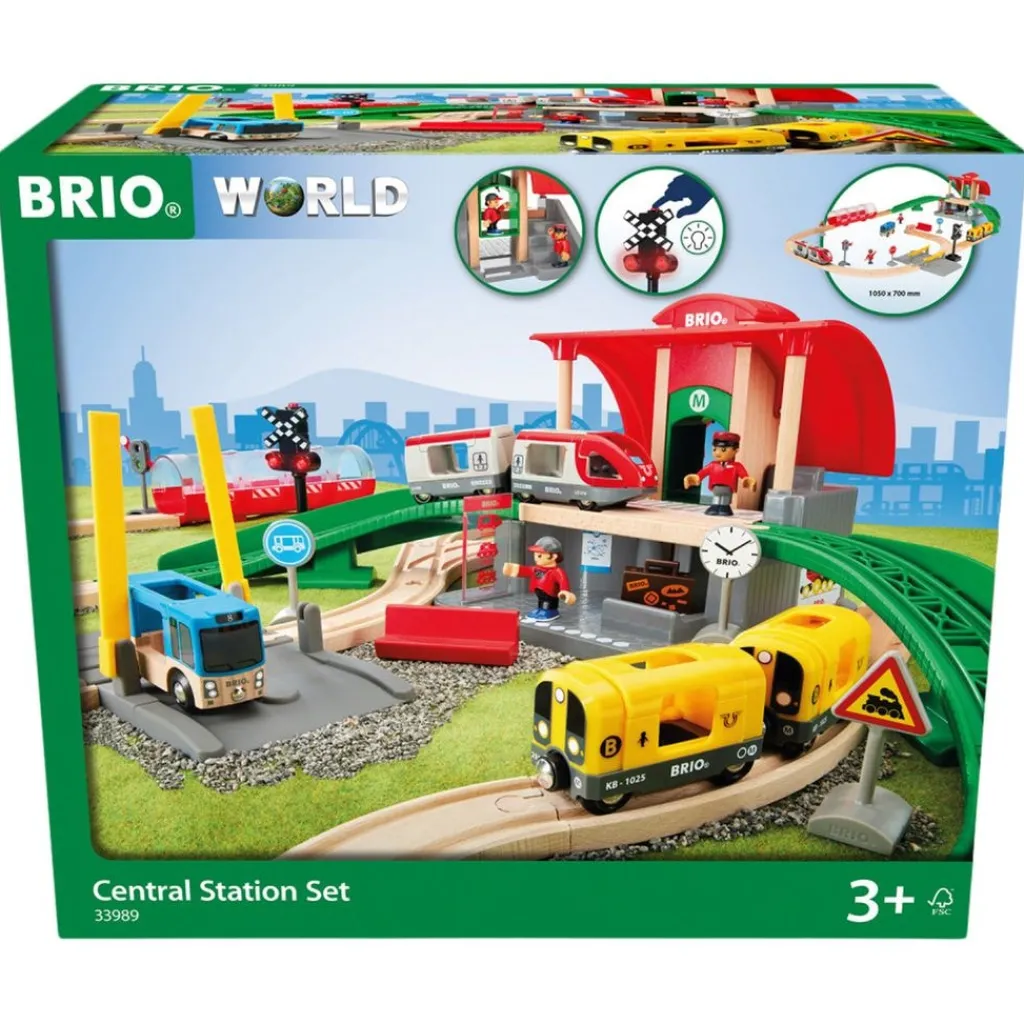 Clearance ® World - 33989 Central Station Tågset Bilar & Fordon