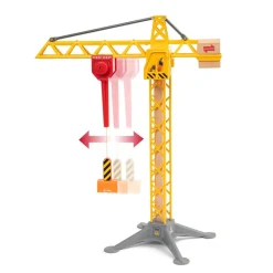 Best ® World - 33835 Light up Construction Crane Lekset Bilar & Fordon