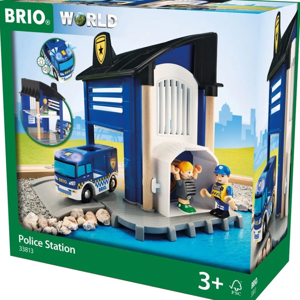 New ® World - 33813 Polisstation Bilar & Fordon