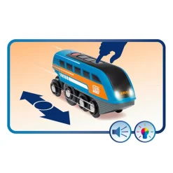 Hot ® World - 33972 Smart Tech Sound Action Tunnel Travel Tågset Bilar & Fordon