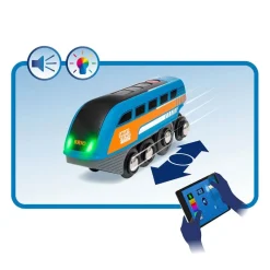 Hot ® World - 33972 Smart Tech Sound Action Tunnel Travel Tågset Bilar & Fordon