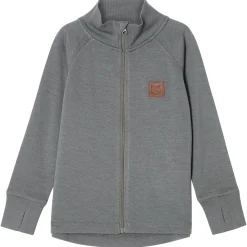 Discount Broome Jacka I Ull Light Green Barn Fleecekläder