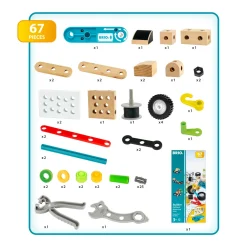 Discount Builder Uppdragbar Motor-set Multicolor Byggklossar & Lego