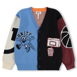 Outlet Burt Cardigan Basket Comics Barn Tröjor & Toppar