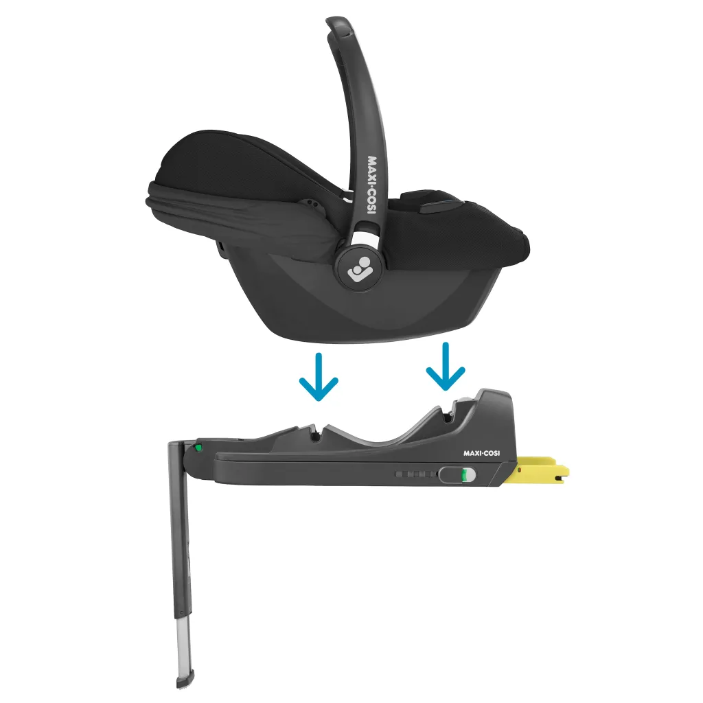 Online CabrioFix I-Size Babyskydd + Bas Black Barn Bilbarnstolar