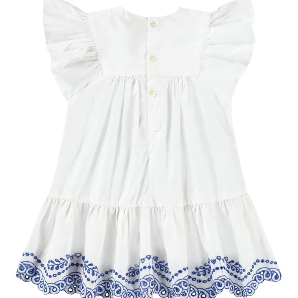 Online Cammas Crisp White Barn Klänningar & Kjolar
