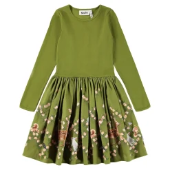 Clearance Casie Warm Långärmad Klänning Argyle Forest Barn Klänningar & Kjolar