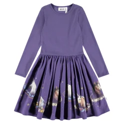 Clearance Casie Warm Långärmad Klänning Unicorn Cosmos Barn Klänningar & Kjolar