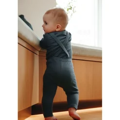 Chalk Ullbody Denimblue Barn Bodys & Bodysuits