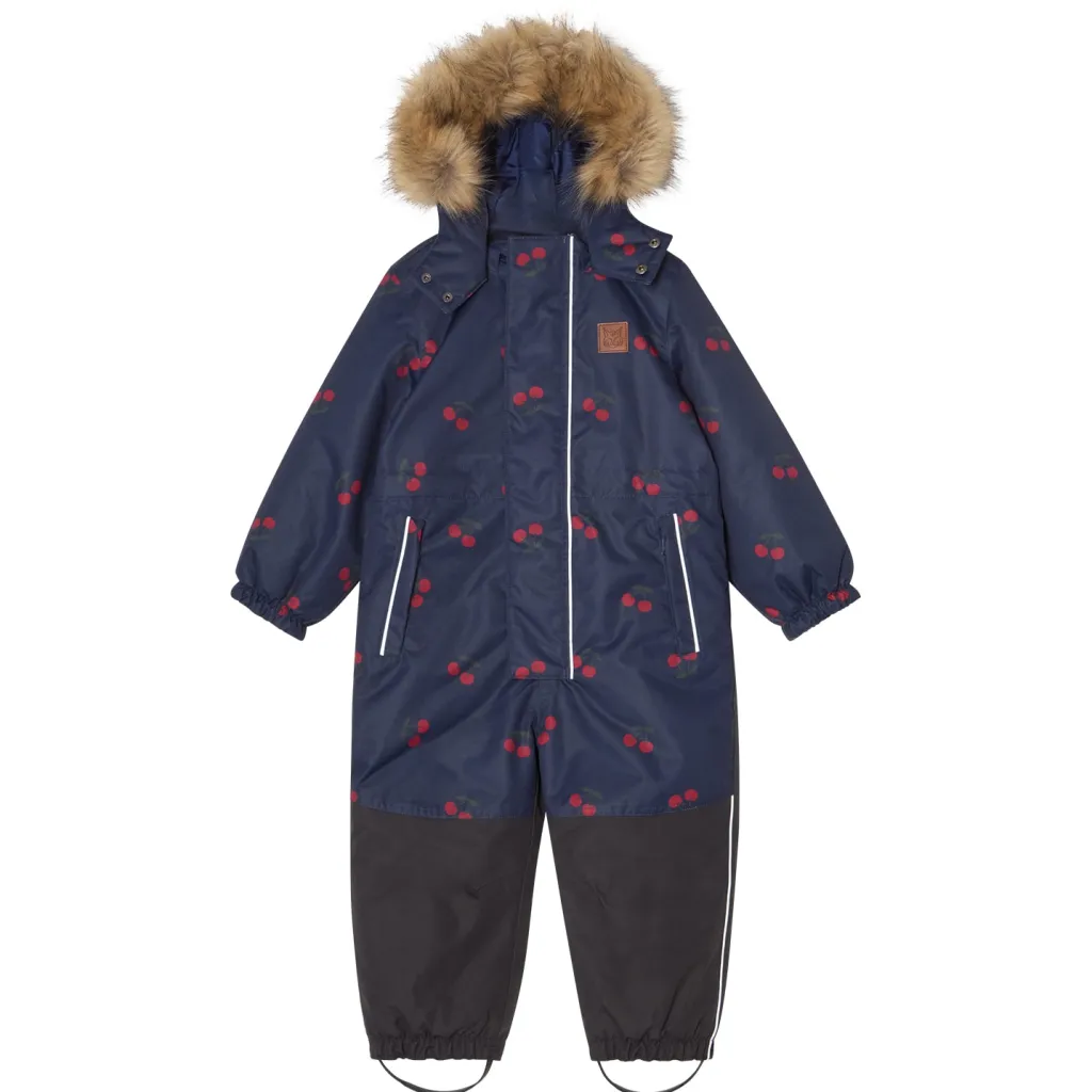 New Chamonix Vinteroverall Navy Cherry Overaller