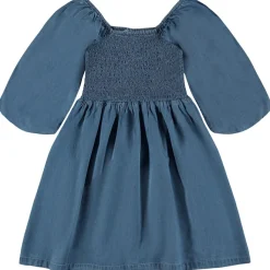Outlet Cherisa Klänning Washed Chambrey Barn Klänningar & Kjolar