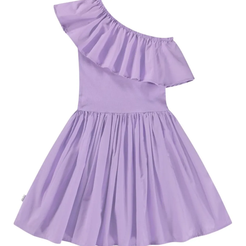 Chloey Short Sleeve Dress Violaceous Barn Klänningar & Kjolar