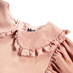 Christine Långärmad Sammetsklänning Rose Cloud Barn Klänningar & Kjolar