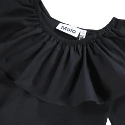 New Cille Långärmad Klänning Black Barn Klänningar & Kjolar