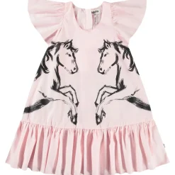Clearance Cinda Short-Sleeved Dress Folklore Horses Barn Klänningar & Kjolar