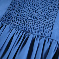 Outlet Ciris Långärmad Klänning Mystic Blue Barn Klänningar & Kjolar