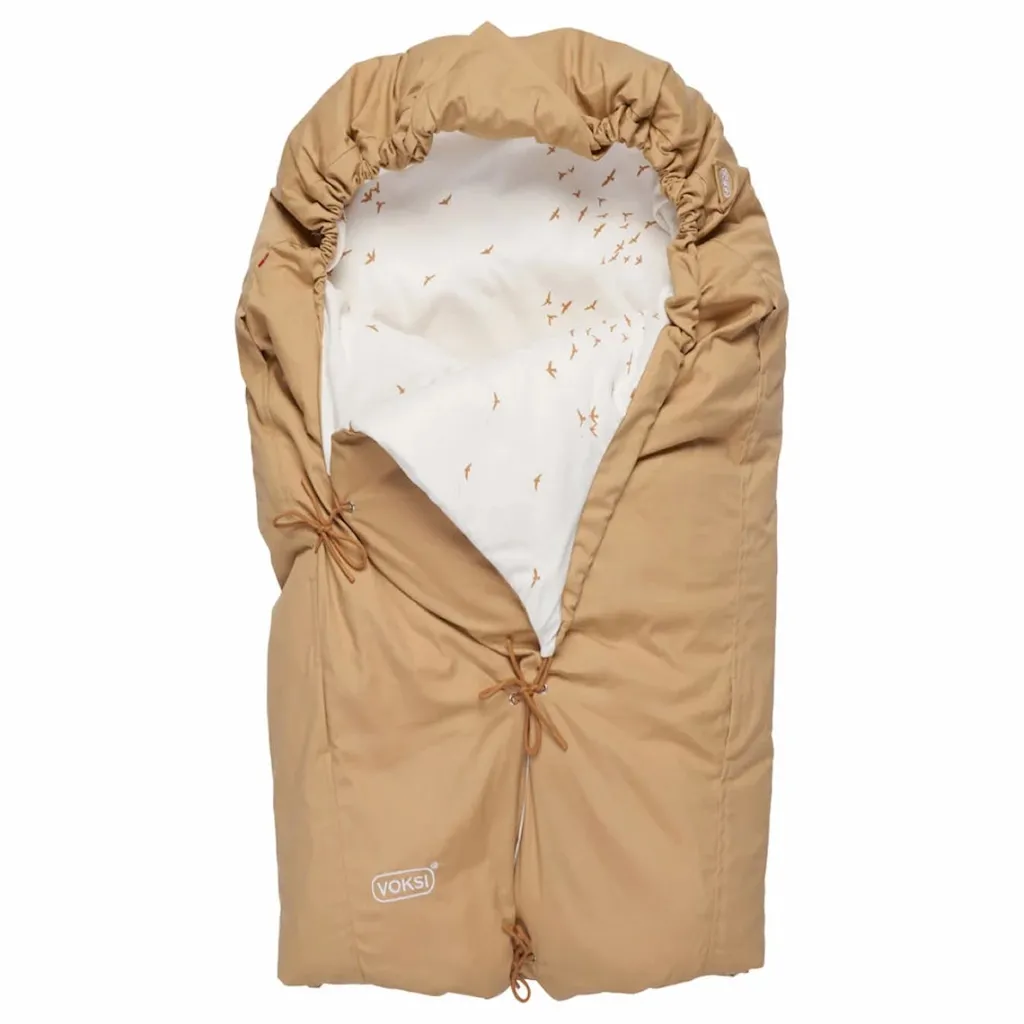 Clearance Classic+ Åkpåse Warm Beige Flying Barn Barnvagnstillbehör