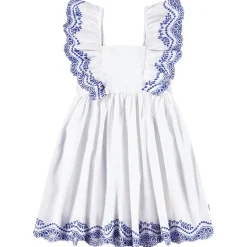 Best Clementine Short-Sleeved Dress Crisp White Barn Klänningar & Kjolar