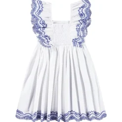 Best Clementine Short-Sleeved Dress Crisp White Barn Klänningar & Kjolar