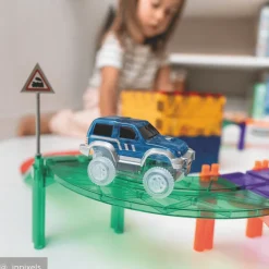 Hot Race Track Extension Curved - Bågar 15 Delar Multi Byggklossar & Lego