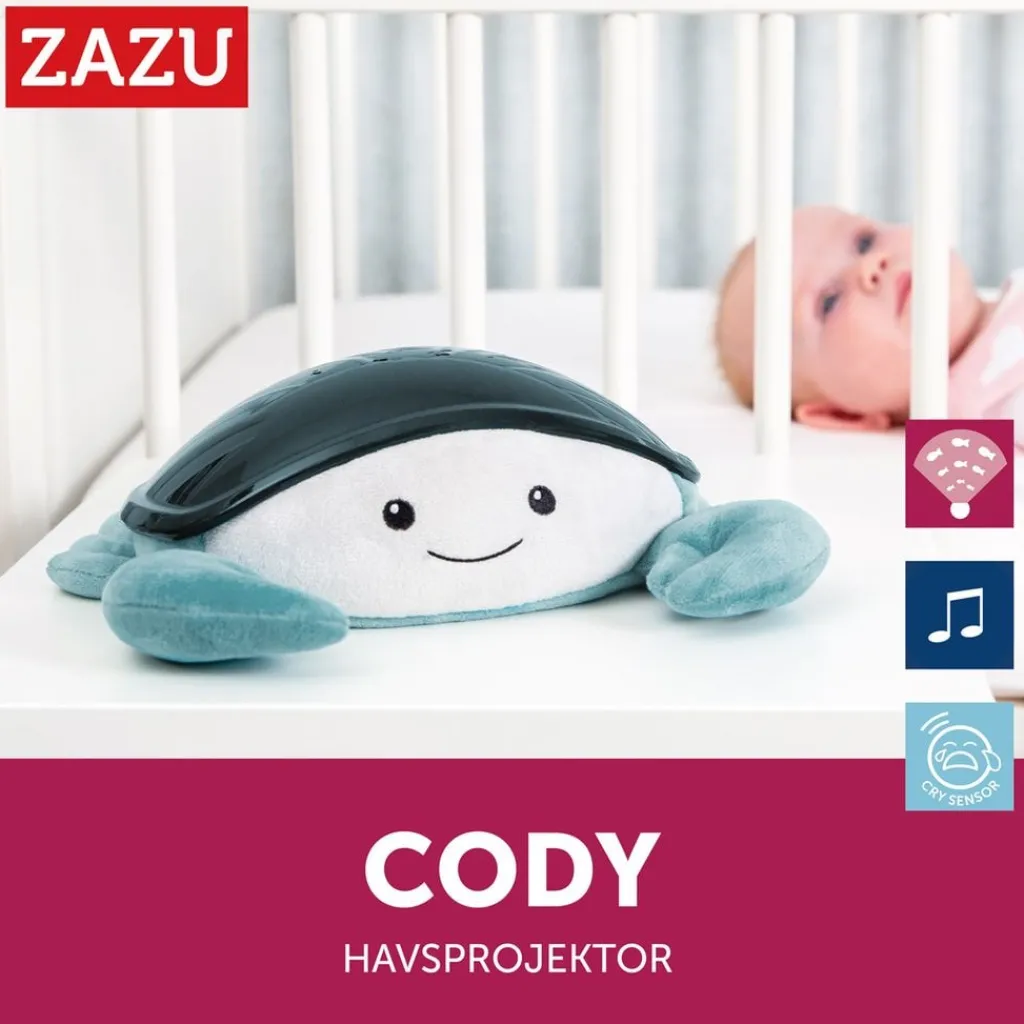 Online Cody The Crab Nattljusprojektor Belysning