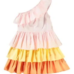 Best Cora Short-Sleeved Dress Charlotte Pink Barn Klänningar & Kjolar