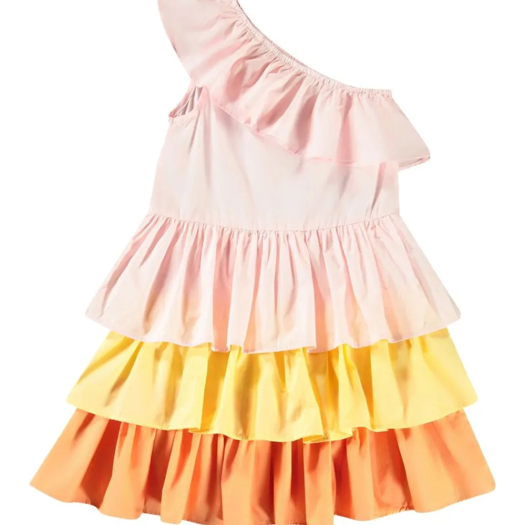 Best Cora Short-Sleeved Dress Charlotte Pink Barn Klänningar & Kjolar