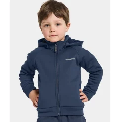 Corin Kids Huvtröja Marinblå Barn Fleecekläder