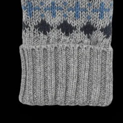 New Cotta Jacquard-vantar Grey Melange Barn Accessoarer