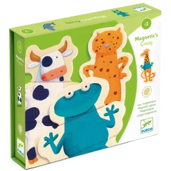 Hot Crazy Magnetiskt Djurpussel Multi Spel & Pussel