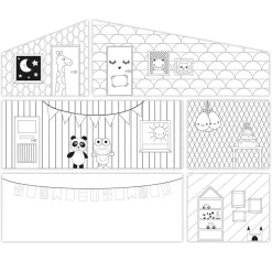 Sale Creative DIY Vägg Dockor & Dockhus
