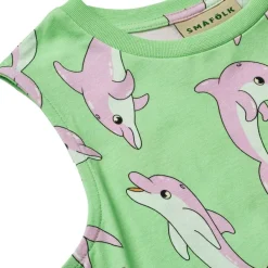 Discount Dolphins Ärmlös Klänning Minty Green Tea Barn Klänningar & Kjolar