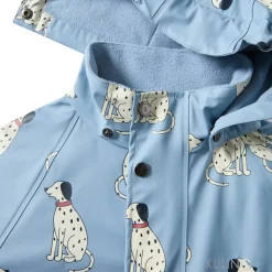 Douglas Fodrad Regnoverall Dove Blue Dalmatian Overaller
