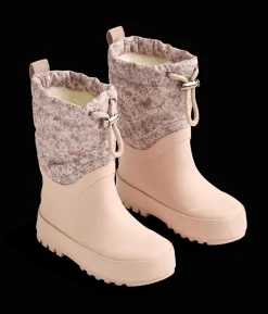 Outlet Drizzle Termovinterstövlar Rose Dust Flowers Barn Kängor, Stövlar & Vinterskor