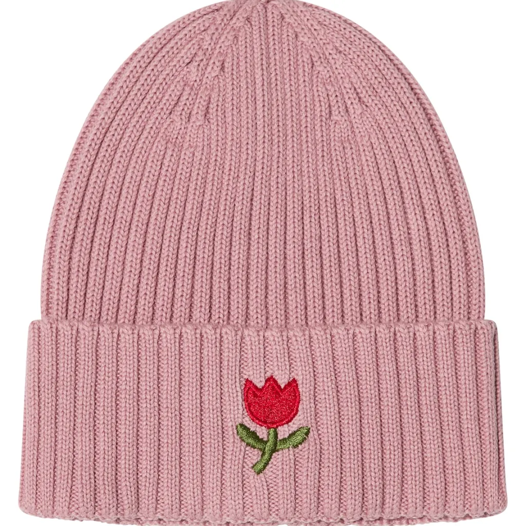 New Duved Mössa Pink Tulip Barn Accessoarer