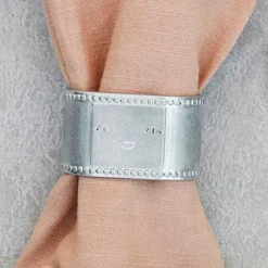 Best EAT Servettring Antique Silver Äta & Dricka