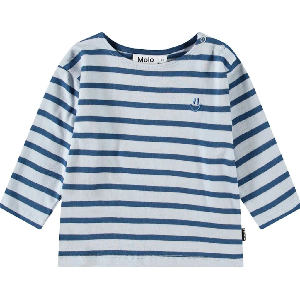 Sale Edarko Long-Sleeved T-Shirt Lagoa Stripe Barn Tröjor & Toppar