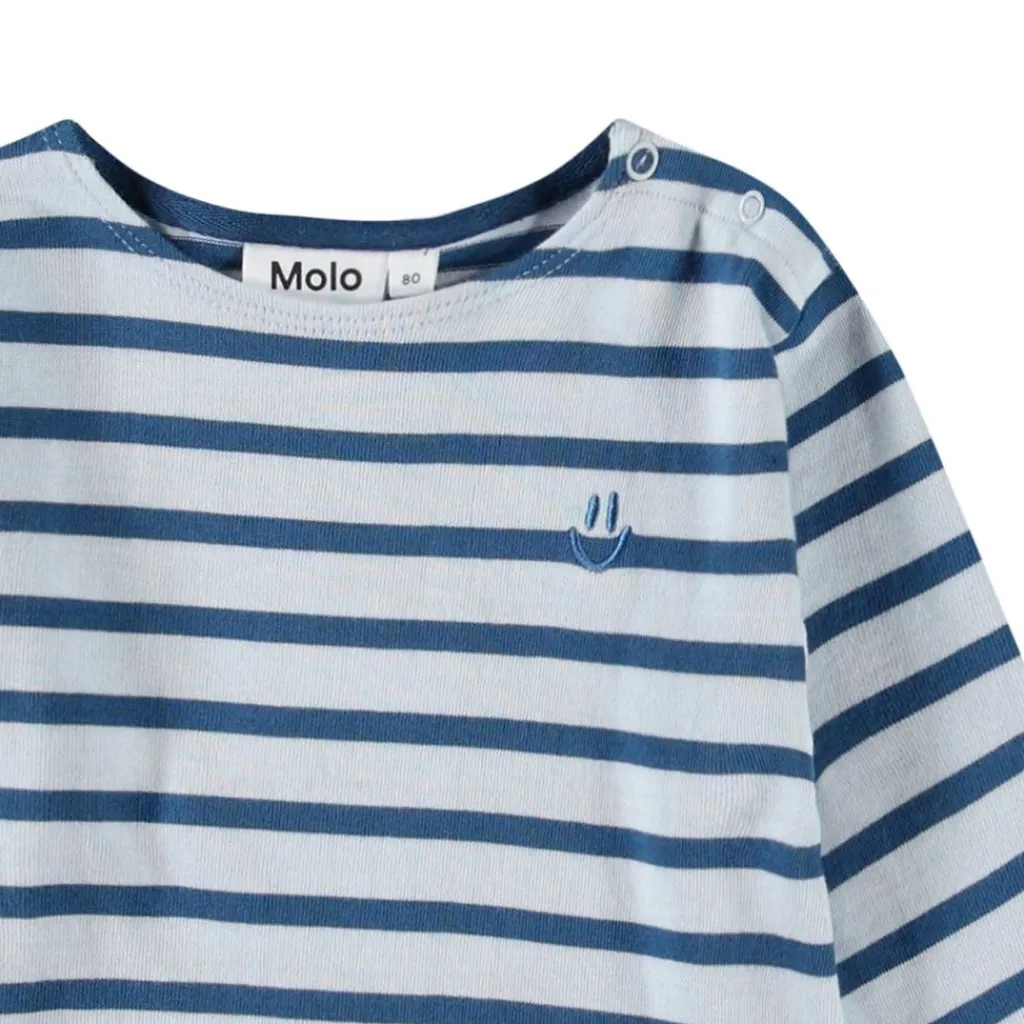 Sale Edarko Long-Sleeved T-Shirt Lagoa Stripe Barn Tröjor & Toppar