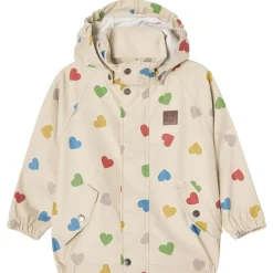 Best Edinburgh Regnjacka Rainbow Hearts Jackor & Kappor