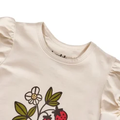 Best Elsa GOTS T-shirt Wild Strawberry Barn Tröjor & Toppar