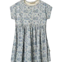 Sale Emilie Jerseyklänning Blue Summer Flowers Barn Klänningar & Kjolar
