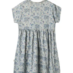 Sale Emilie Jerseyklänning Blue Summer Flowers Barn Klänningar & Kjolar