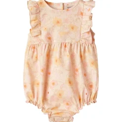 Clearance Emmaline Romper Alabaster Flower Bobbles Barn Bodys & Bodysuits