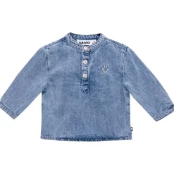 Best Enoz Skjorta Bleach Denim Barn Tröjor & Toppar