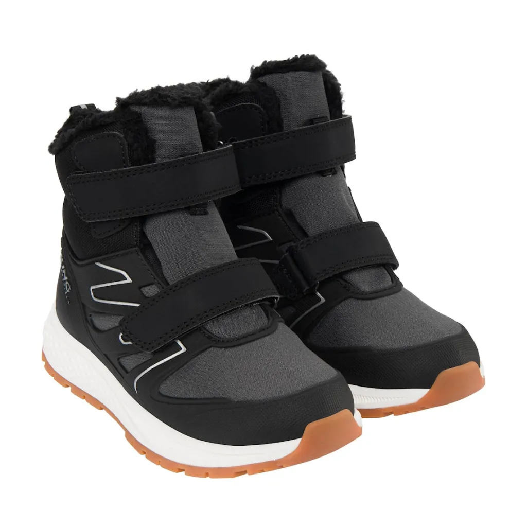 Outlet Equip Defence Warm WP 2V Vattentäta Skor Black/charcoal Barn Kängor, Stövlar & Vinterskor