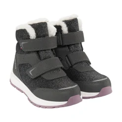 Equip Glitter Warm WP 2V Charcoal/Dusty Pink Barn Kängor, Stövlar & Vinterskor