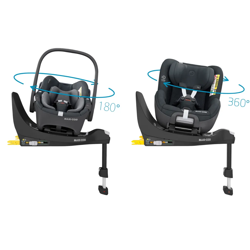Clearance FamilyFix 360 ISOFIX Bilstolsbas Black Barn Bilbarnstolar
