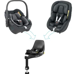 Clearance FamilyFix 360 ISOFIX Bilstolsbas Black Barn Bilbarnstolar