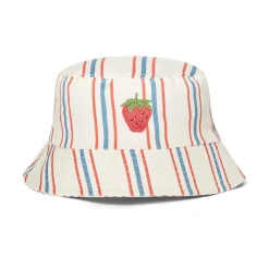 Discount Fejan Bucket Hat Blue/red Stripe Strawberry Barn Accessoarer