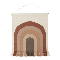 Hot Follow The Rainbow Väggväv Choko Barn Barnrumsaccessoarer